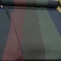 Lainage leger a bandes multicolore