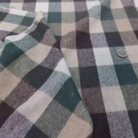 Lainage leger a carreaux marron beige vert5