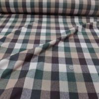 Lainage leger a carreaux marron beige vert7