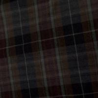 Lainage leger a carreaux marron bordeaux violet 1