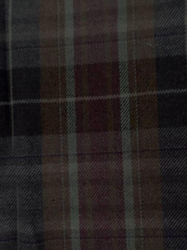 Lainage leger a carreaux marron bordeaux violet4