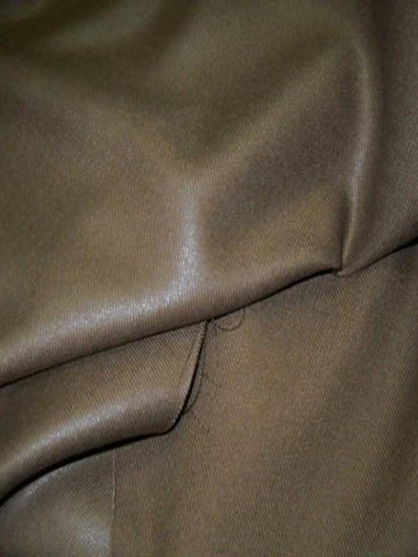 Lainage leger beige marron