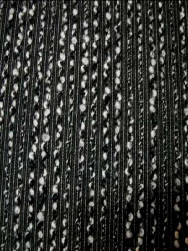 Lainage leger chine noir blanc a rayures4