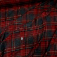 Lainage leger motifs ecossais