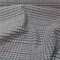 Lainage melange pied de poule motifs carreaux8