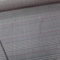 vente de lainage mélangé pied de poule motifs carreaux ton blanc et noir