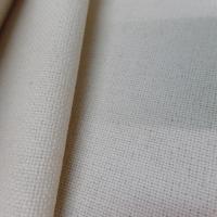 Laine 100 blanc casse tissage quadrille