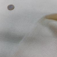 Laine 100 blanc casse tissage quadrille0