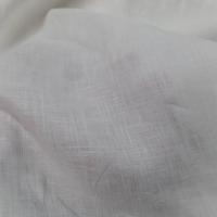 vente de tissu Lin 100% fin blanc cassé 100 gr m²