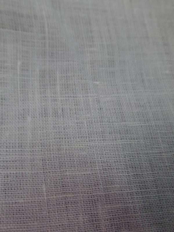 Lin 100 fin blanc casse 100 gr m en 1 55m de large