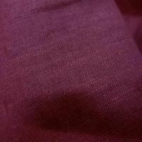 achat tissu Lin bordeaux
