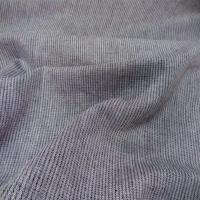 Lin chambray gris noir chine a rayures tres fine aspect chevron0