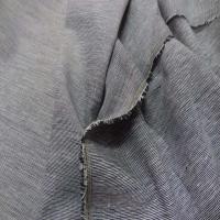 Lin chambray noir blanc2