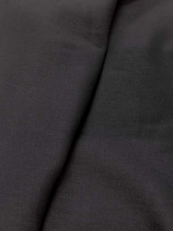 Lin coton gris anthracite 5