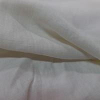 Lin coton soie blanc cassé