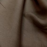 Lin fin marron safran