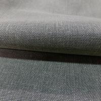 Lin polyester chine noir
