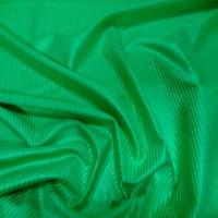 Lycra a cotes vert prairie satine1