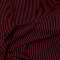 Lycra a fine rayure noire et bordeaux