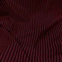 Lycra a fine rayure noire et bordeaux0