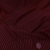 Lycra a fine rayure noire et bordeaux1