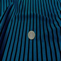 Lycra a rayures bleu et noir1