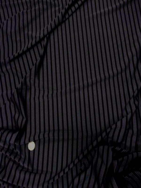 Lycra a rayures gris noir