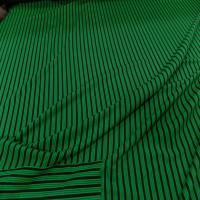 Lycra a rayures vert et noir