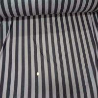 Lycra blanc a rayures gris chine