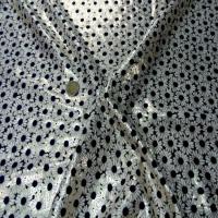 Lycra blanc bleu marine et lurex dore2