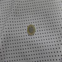Lycra blanc satine a petit pois noir9