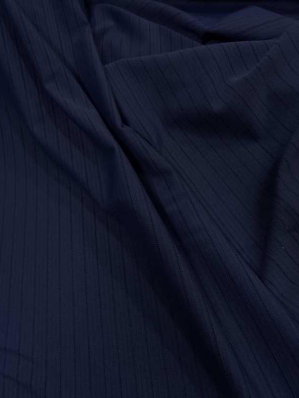 Lycra bleu marine a bandes perforee