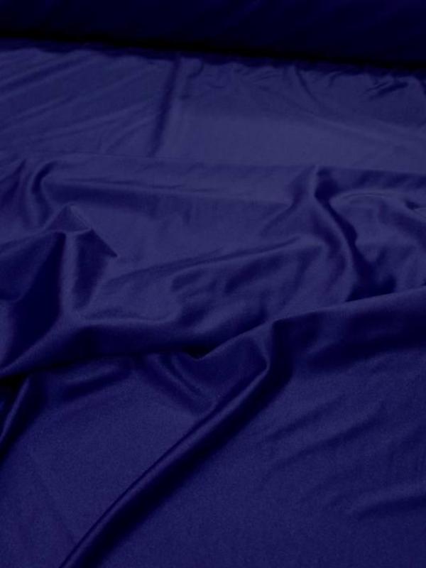 Lycra epais satine bleu electrique