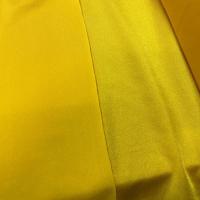 Lycra epais satine jaune soleil