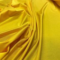 Lycra epais satine jaune soleil0