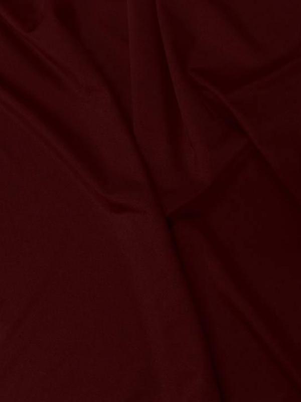 Lycra epais satine rouge fonce