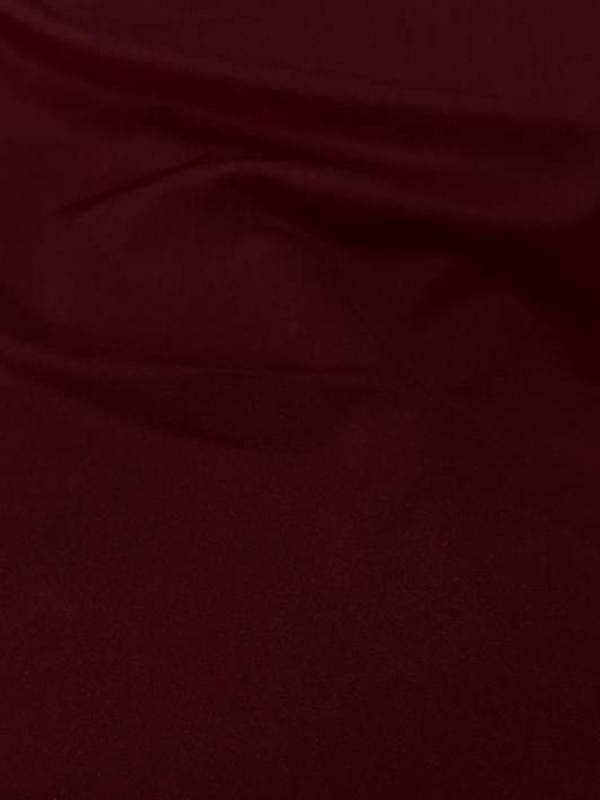 Lycra epais satine rouge fonce