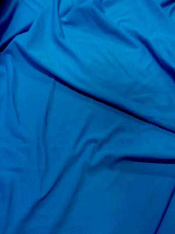 Lycra extensible dans le 2 sens bleu