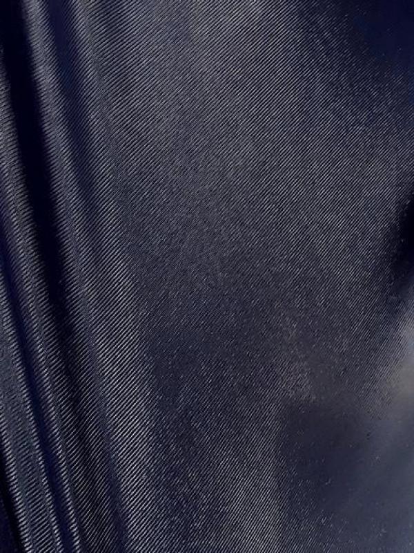 Lycra fin bleu nuit en 1 80m de large0
