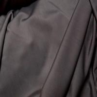 Lycra fin gris taupe en 1 80m de large