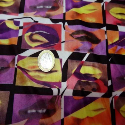 Lycra qualité maillot de bain imprimé