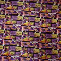 tissu lycra extensible dans les 2 sens imprimé