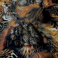 Lycra fin imprime leopard4