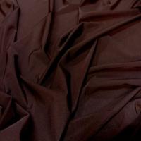 Lycra fin satine marron rouille en 1 45m de large