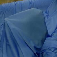 Lycra fin satine ton bleu9