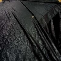 Lycra noir faconne