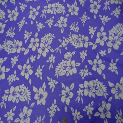 Lycra qualite maillot de bain blanc imprime fleur lavande