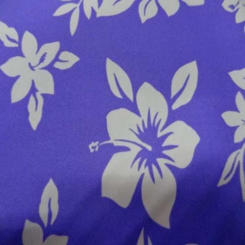 Lycra qualite maillot de bain blanc imprime fleurs hawaïenne