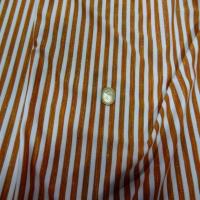 Lycra raye blanc orange lurex2