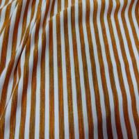 Lycra raye blanc orange lurex3
